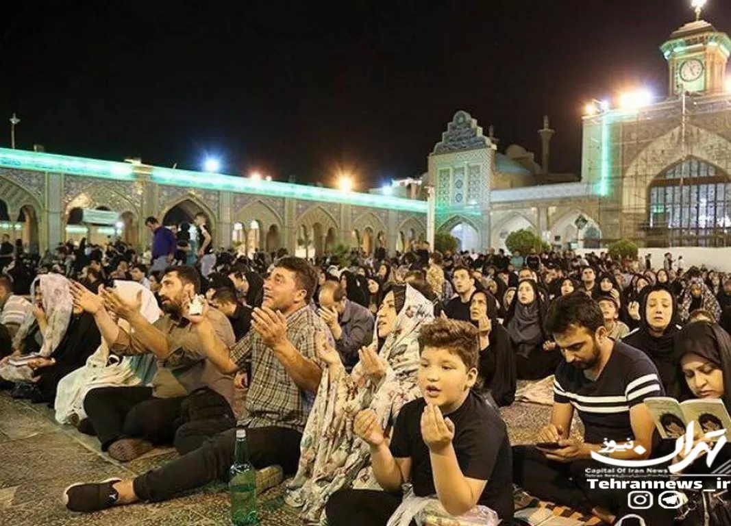 طنین نوای الغوث در شب مغفرت در تهران