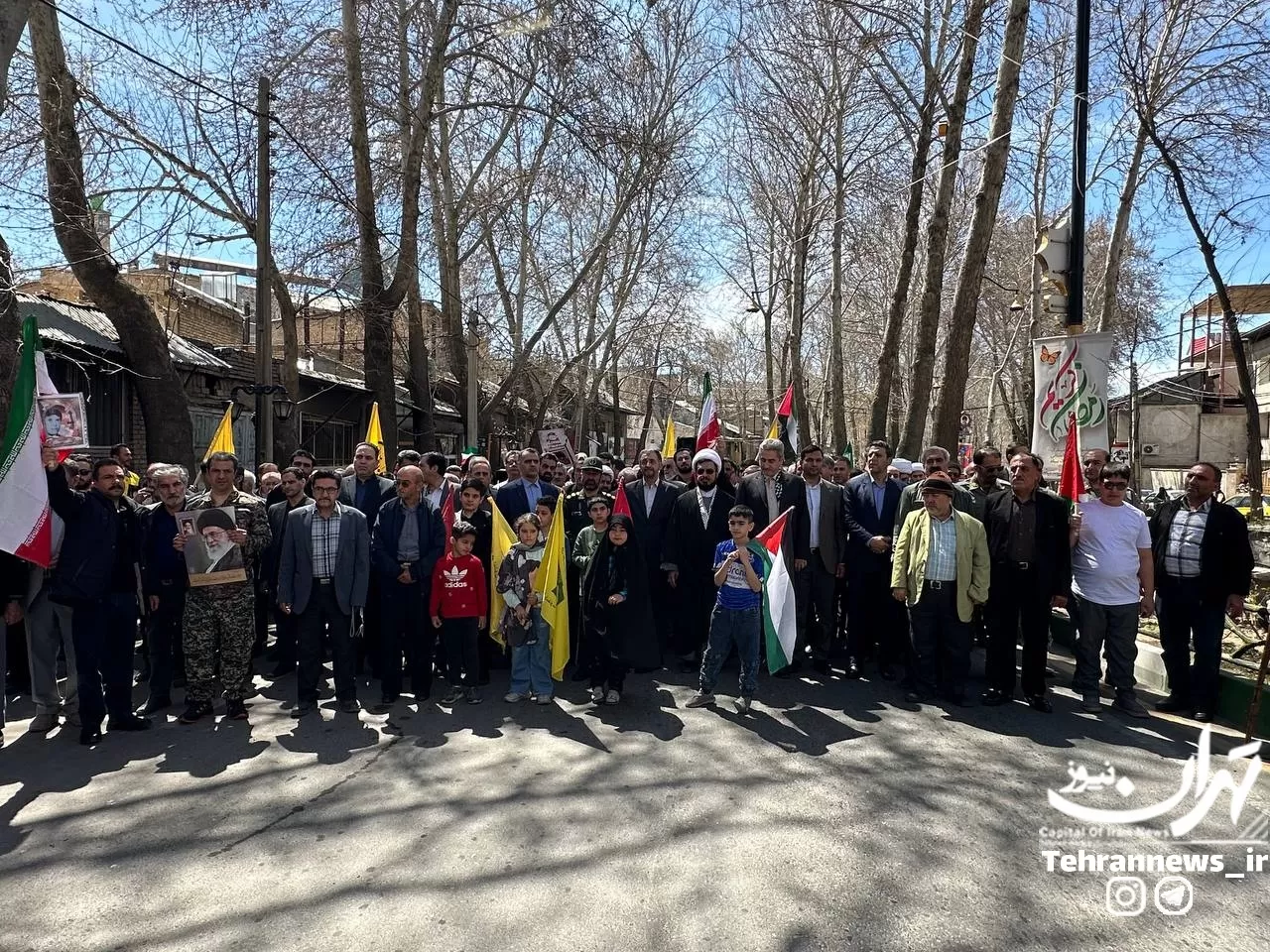 خلق حماسه دماوندی‌ها در راهپیمایی روز جهانی قدس