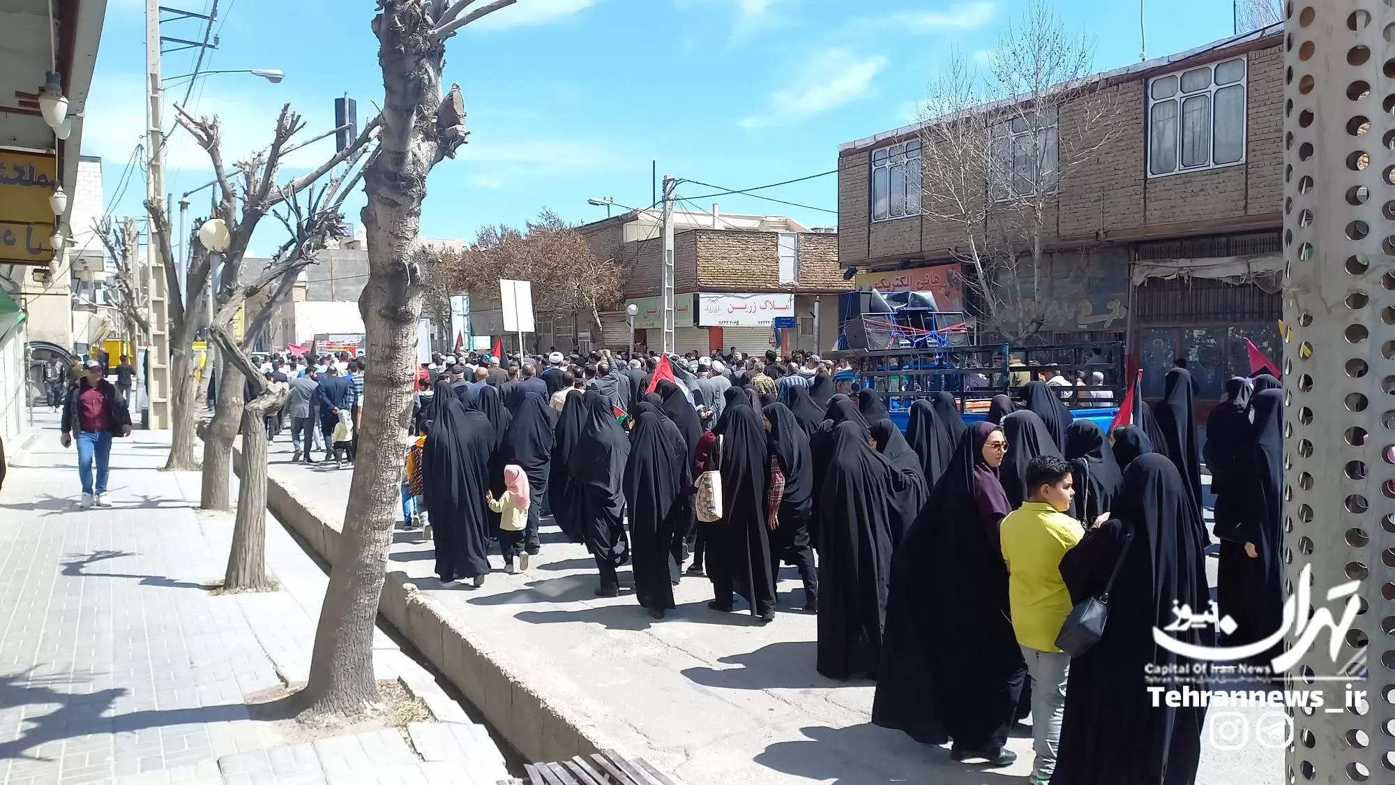 حضور باشکوه مردم فیروزکوه در راهپیمایی روز قدس