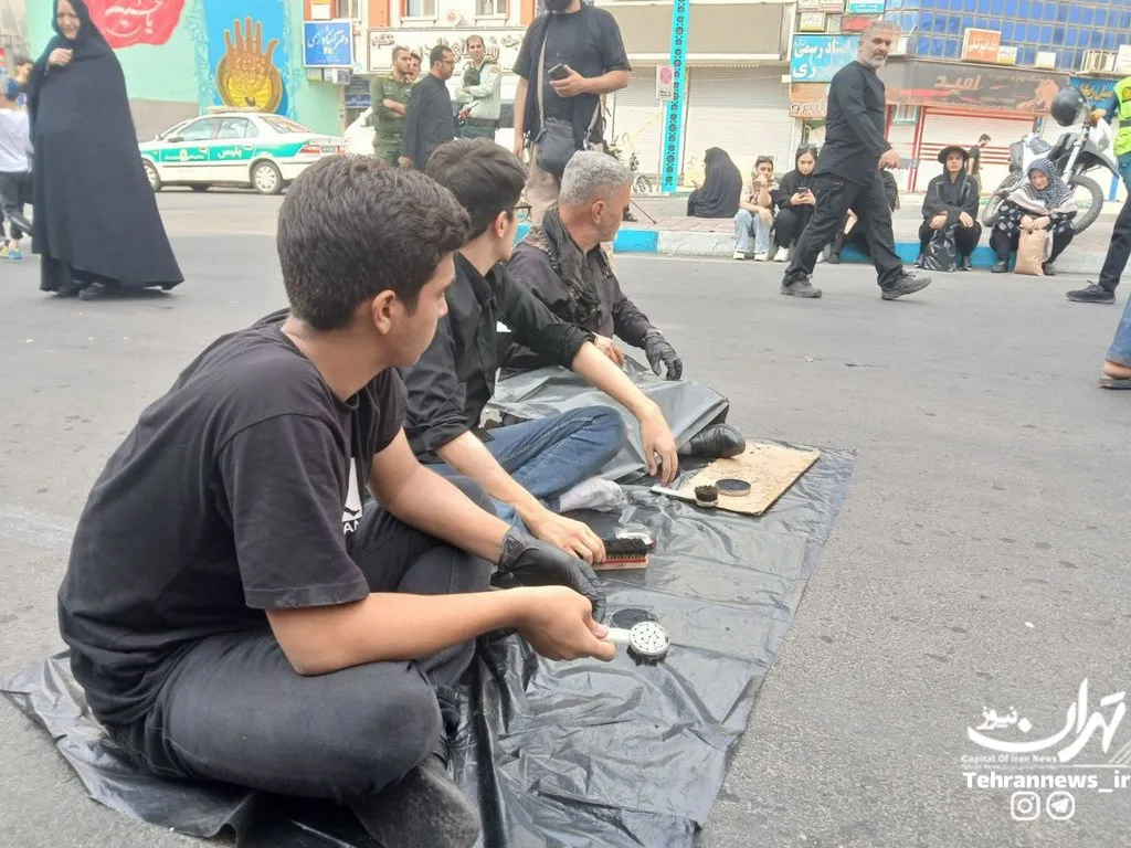 خدمت‌رسانی به دلدادگان حسینی پیر و جوان نمی‌شناسد