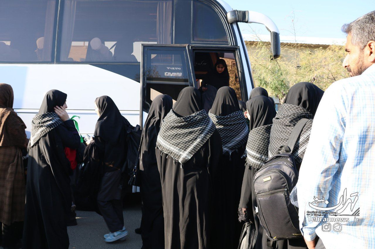 اعزام ۲۴۰ دانشآموز شهرقدسی به مناطق عملیاتی جنوب