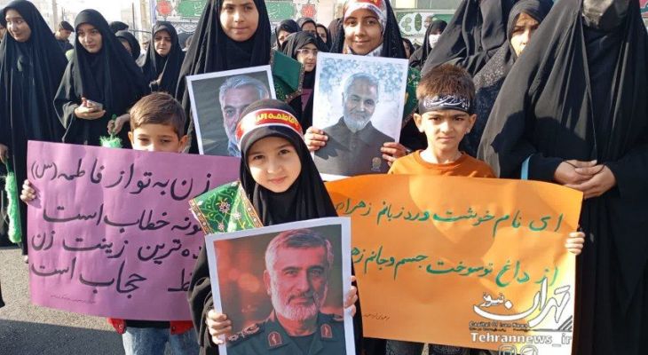 فردوسیه میزبان اجتماع باشکوه فاطمیون شهریار