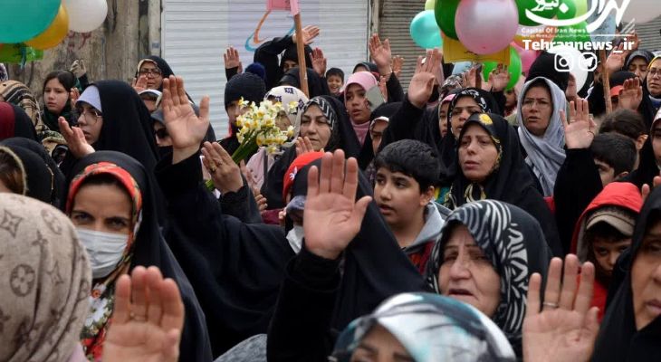 برگزاری شادپیمایی مهدوی در شهرستان قدس