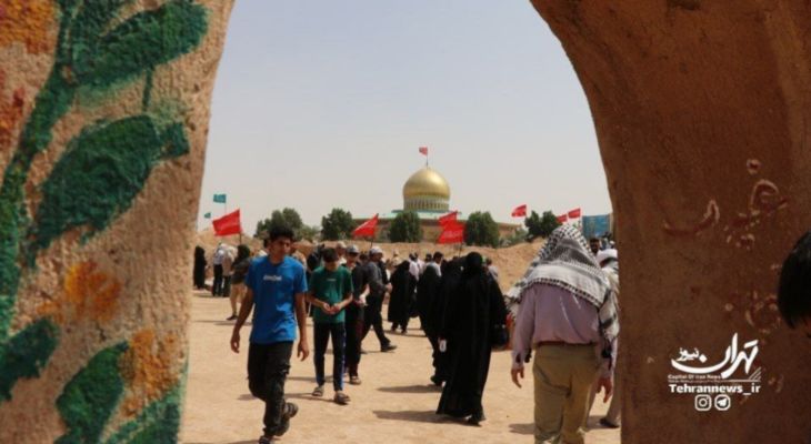 حضور کاروان راهیان نور سپاه سیدالشهداء(ع) در فکه