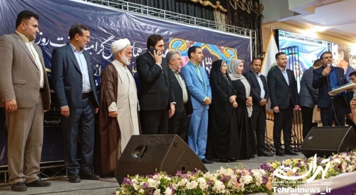 تجلیل باشکوه از معلمان فردوسیه در شب همدلی