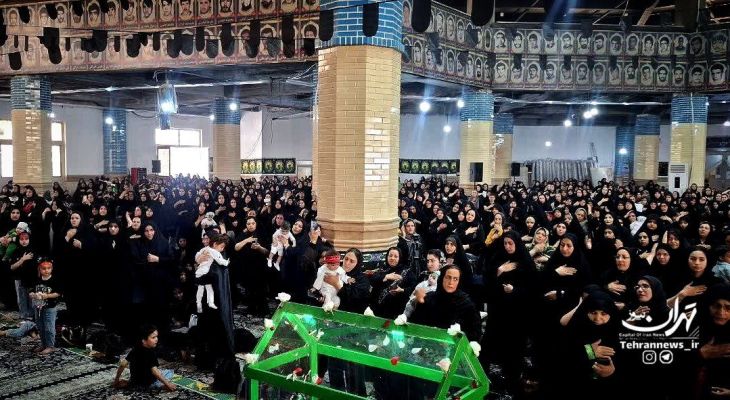 همایش بزرگ شیرخوارگان حسینی در شهرستان قدس
