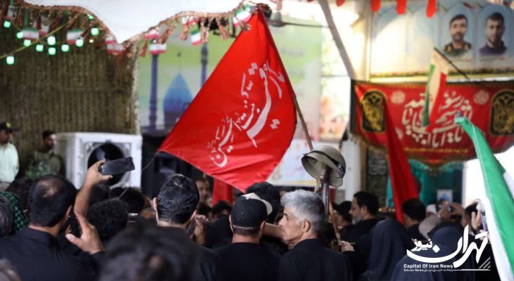استان تهران، سیاه‌پوش سوگ حسین(ع) و شهدای اقتدار