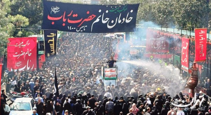 پیوند دل‌ها در حماسه جاماندگان اربعین تهران