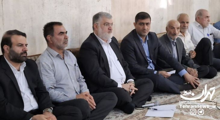 حضور استاندار تهران در روستای قلعه سین پیشوا