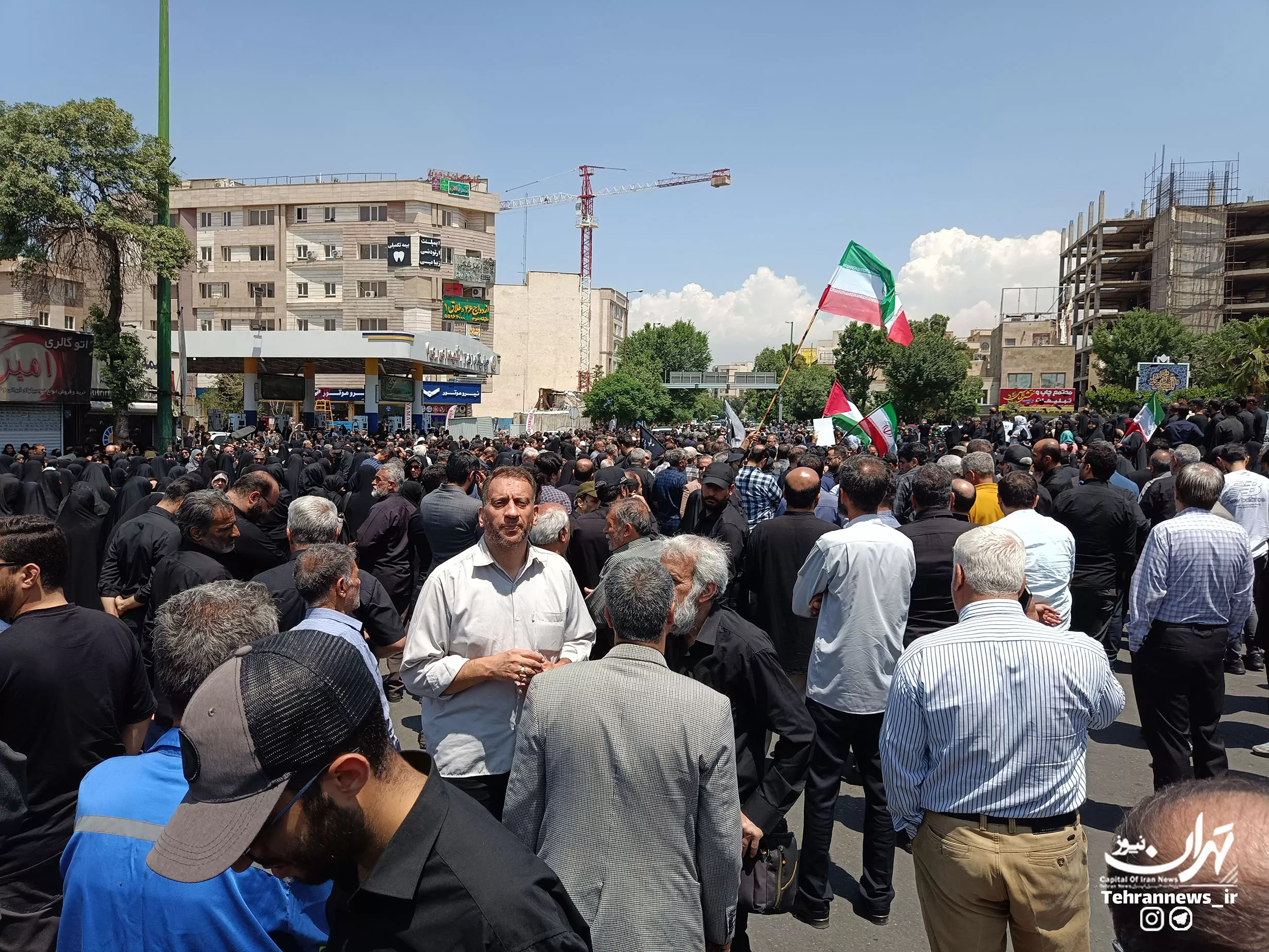 وداع باشکوه قبله تهران با دیپلمات مقاومت