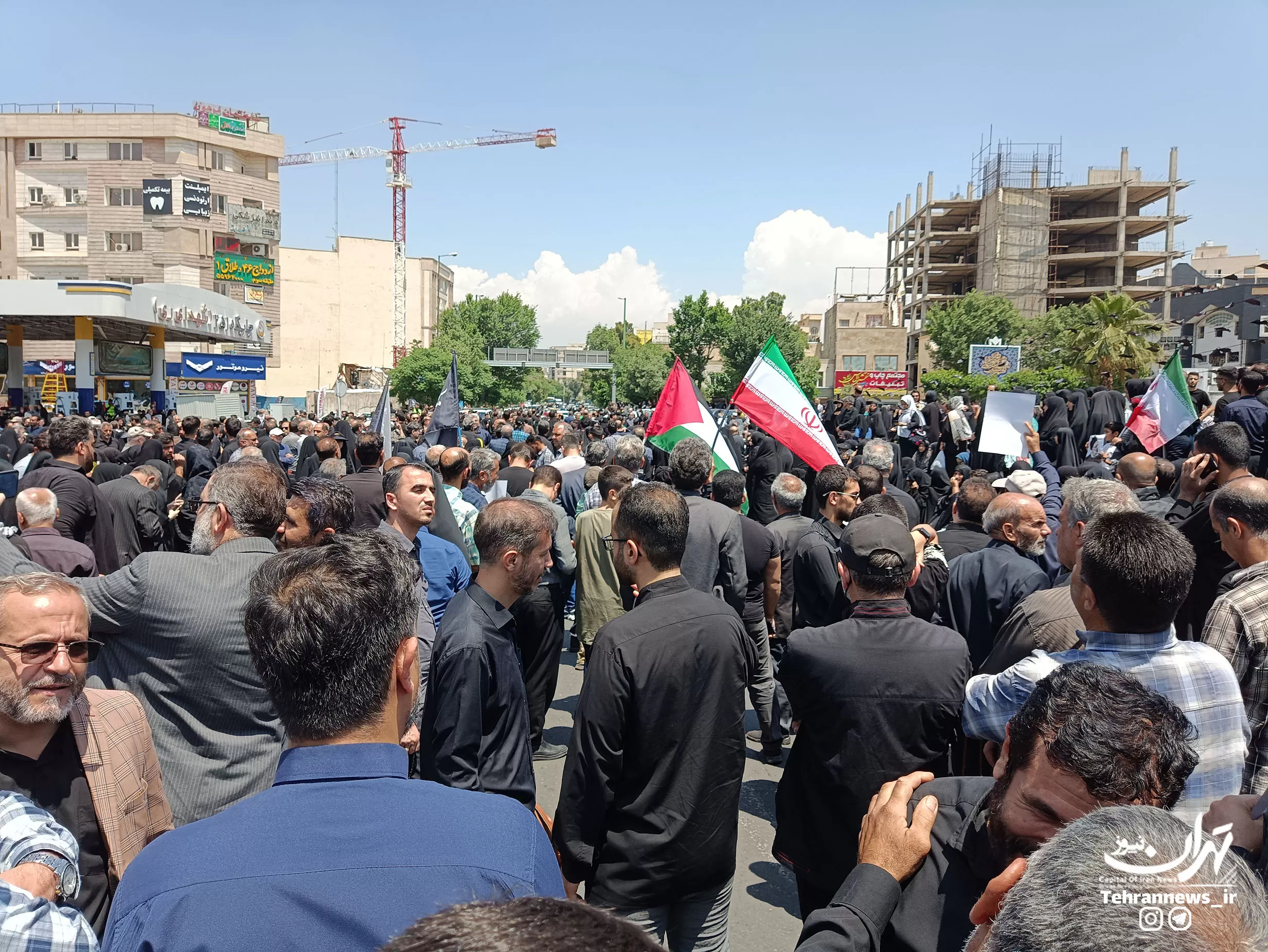 وداع باشکوه قبله تهران با دیپلمات مقاومت