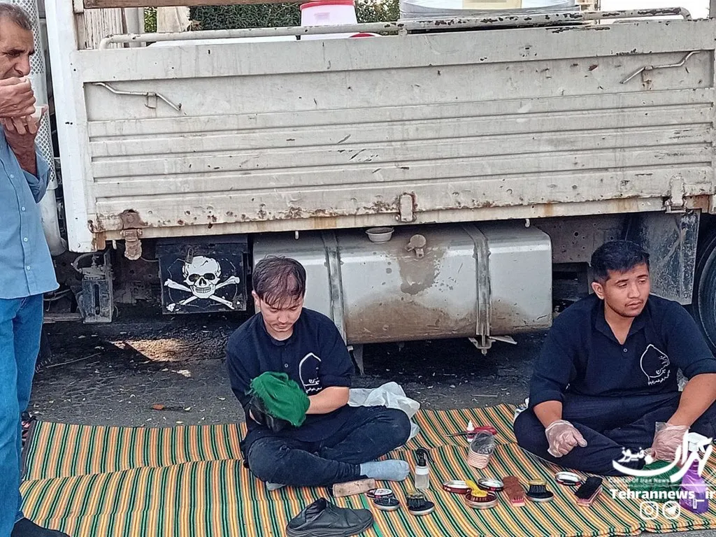 خدمت‌رسانی به دلدادگان حسینی پیر و جوان نمی‌شناسد