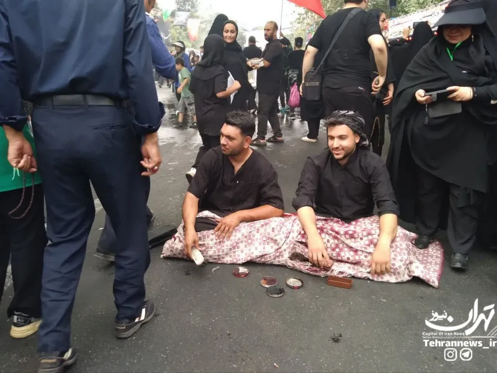 خدمت‌رسانی به دلدادگان حسینی پیر و جوان نمی‌شناسد