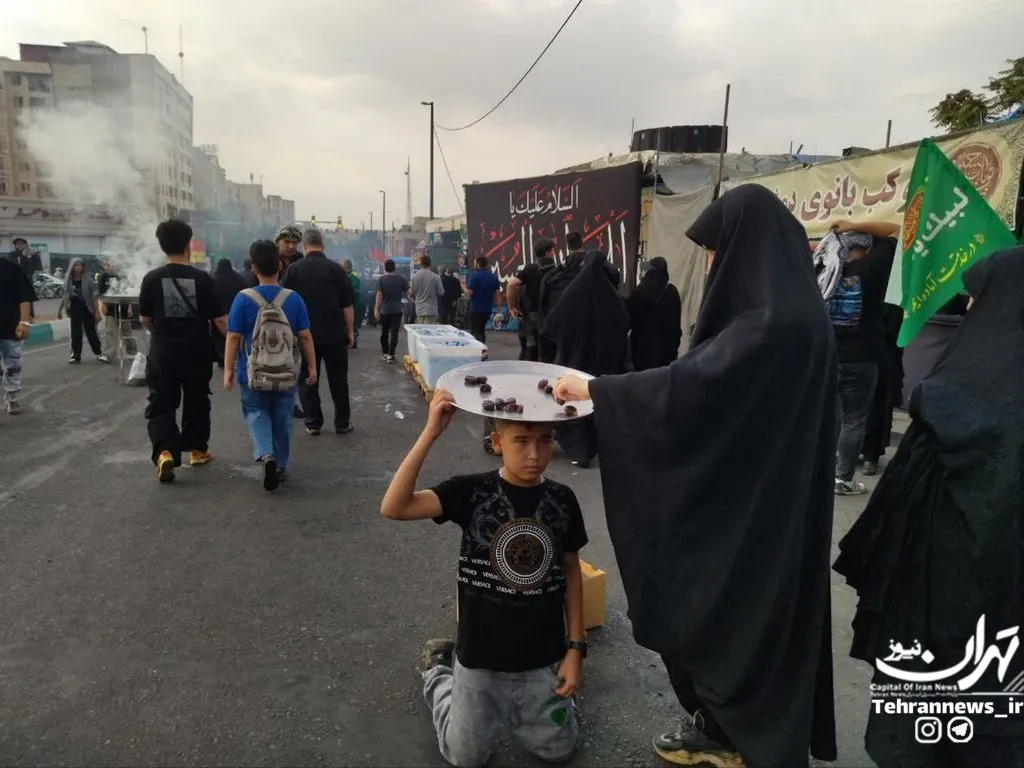 خدمت‌رسانی به دلدادگان حسینی پیر و جوان نمی‌شناسد