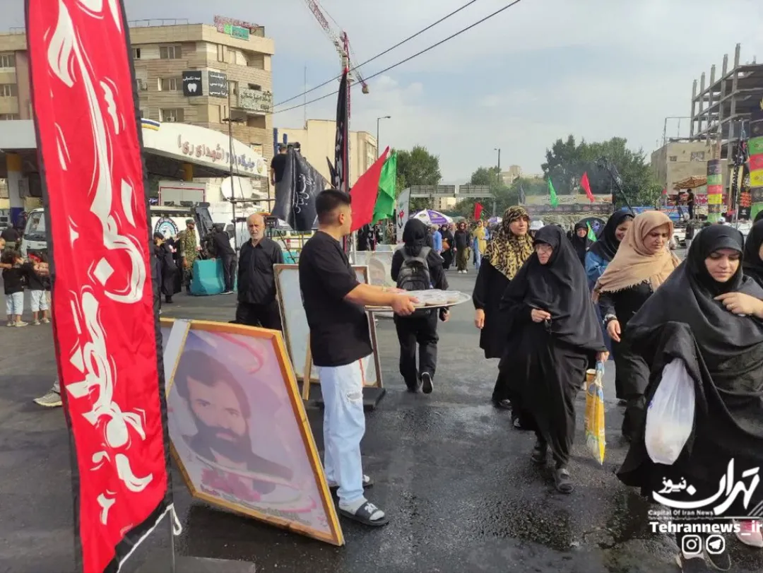 خدمت‌رسانی به دلدادگان حسینی پیر و جوان نمی‌شناسد